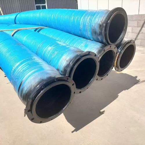 DN152大型法蘭連接高壓鋼絲骨架橡膠管——工業吸排泥與輸水應用探析